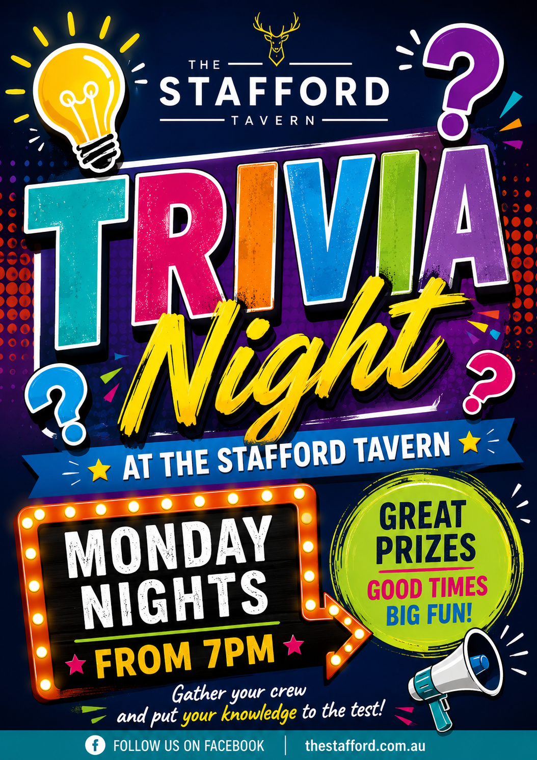 MONDAY NIGHT TRIVIA